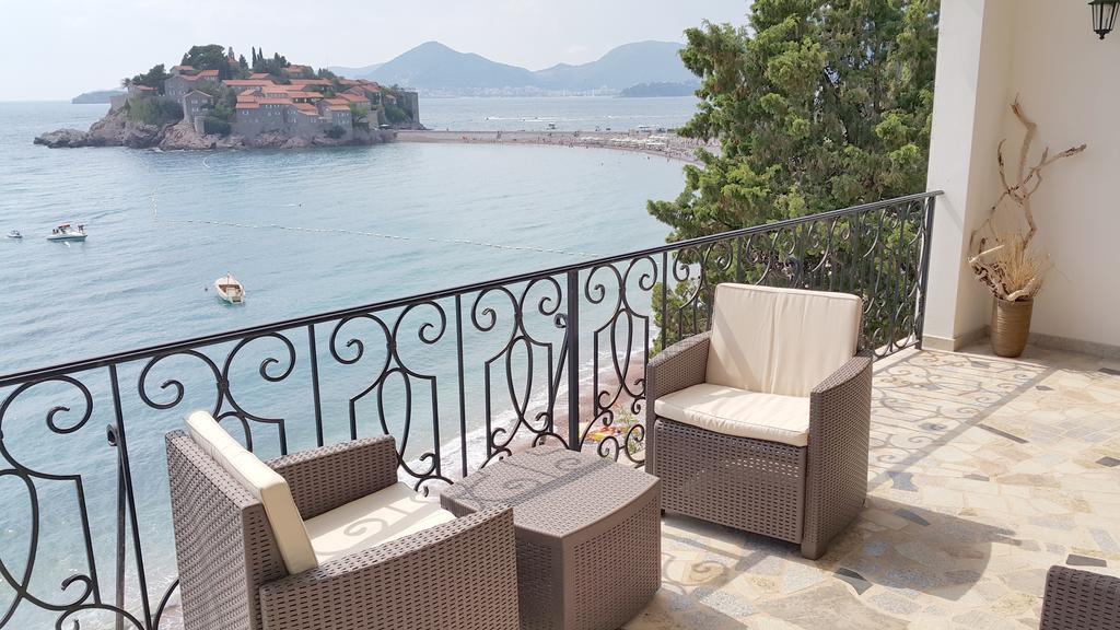 Apartments Zezelj Sveti Stefan Eksteriør bilde