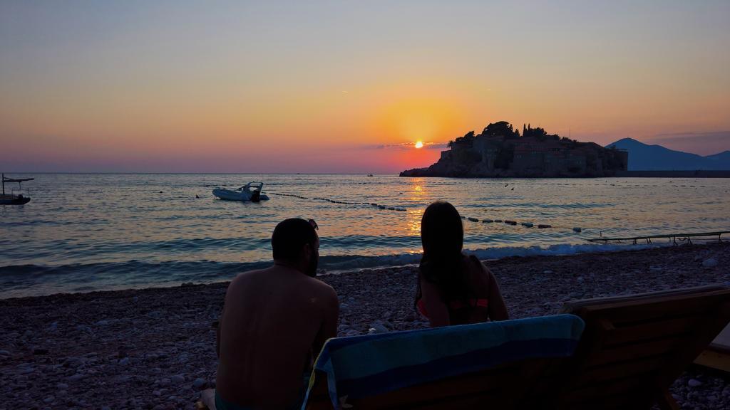 Apartments Zezelj Sveti Stefan Eksteriør bilde